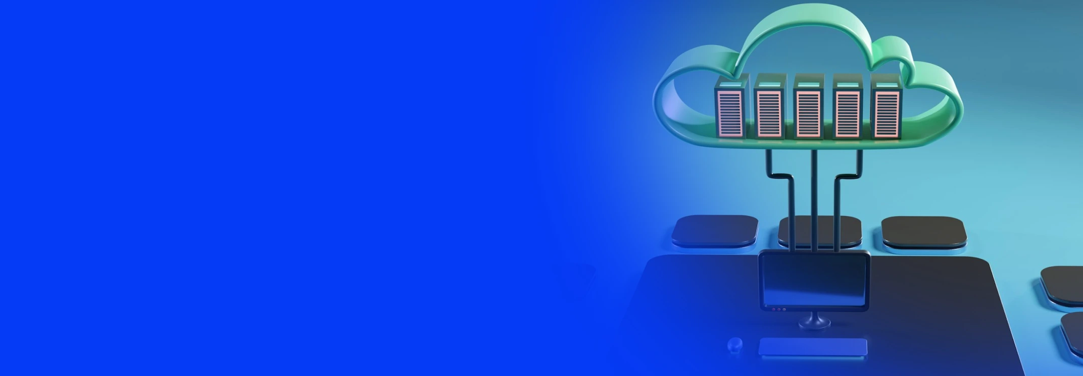 Cloud infrastructure powering connected services